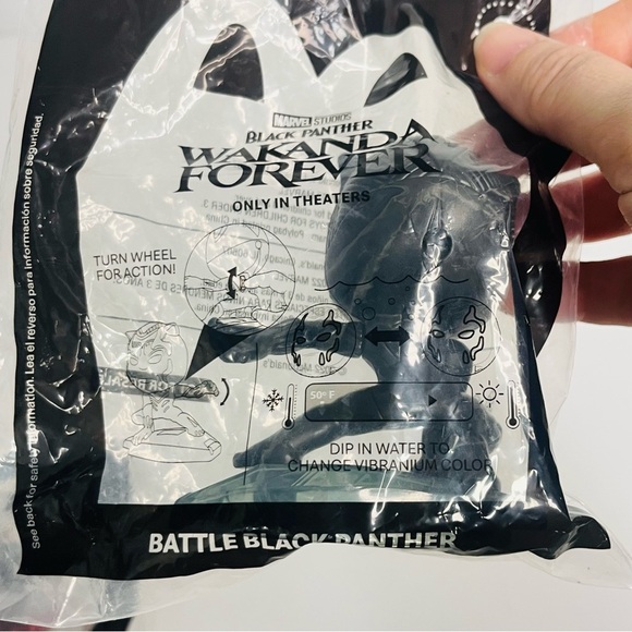 mcdonalds marvels studios black panther wakanda forever happy meal toy - Picture 3 of 4